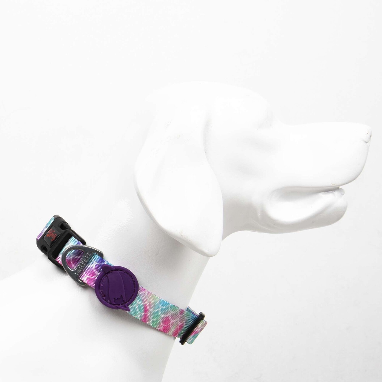 Zgarda pentru câini, Paws &amp; Whiskers, Bubles, Poliester, Multicolor - imagine 4